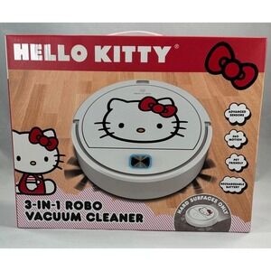 New in Box Hello Kitty Sanrio 3-in-1 Robot Vacuum Cleaner